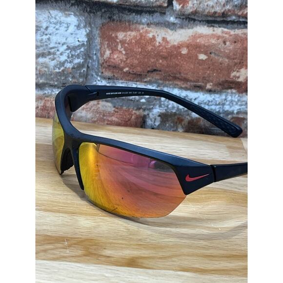Nike Skylon Ace Men’s Sunglasses EV1125 006 71 7 125 #3 Black Sport - Picture 2 of 5